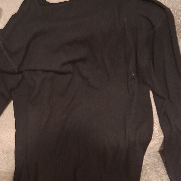 Armani Collezioni Black Knit Top - Picture 3 of 3